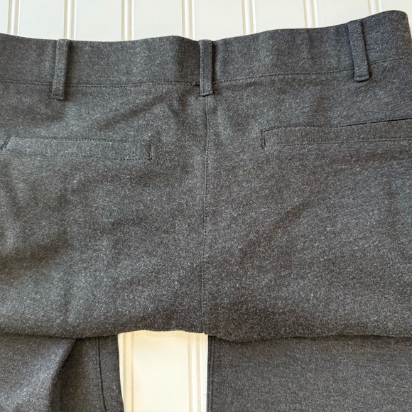 Betabrand Dress Yoga Pants Small Petite SP Bootcut Stretch Gray W0104 1059 - Picture 4 of 4
